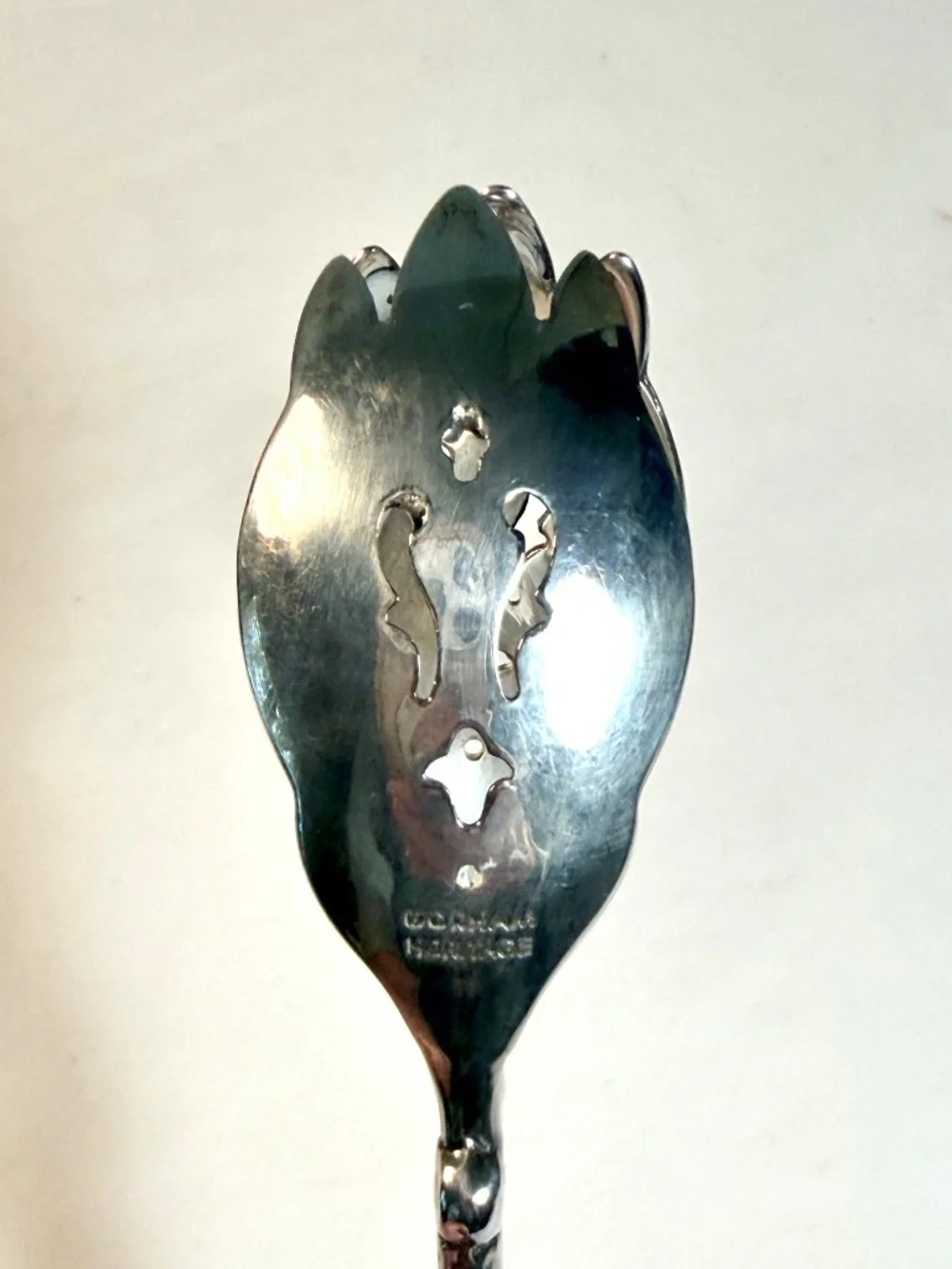 Vintage Gorham Heritage Silverplate Tongs Italy 7